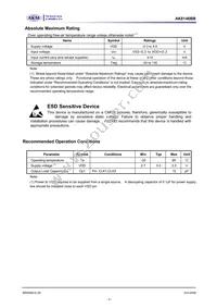 AK8146B Datasheet Page 3