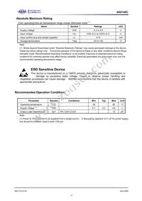 AK8146C Datasheet Page 3