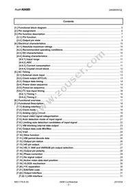 AK8859VQ Datasheet Page 2