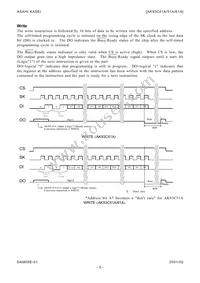 AK93C41AV Datasheet Page 5