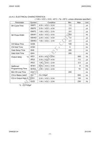 AK93C85AM Datasheet Page 8