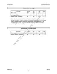AK93C95AF Datasheet Page 8