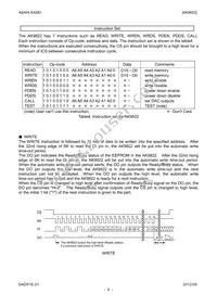AK9822M Datasheet Page 6
