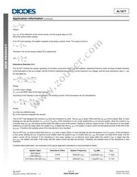 AL1677-20BS-13 Datasheet Page 9