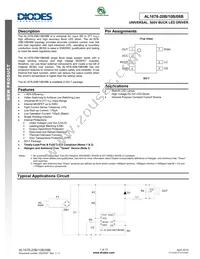 AL1678-08BS7-13 Datasheet Cover