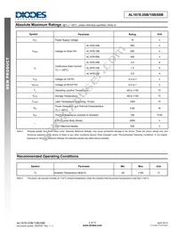 AL1678-08BS7-13 Datasheet Page 3