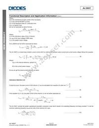 AL16937-30BAS7-13 Datasheet Page 9