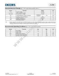 AL3050FDC-7 Datasheet Page 3