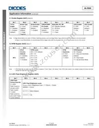 AL3644TTCH12-7 Datasheet Page 17