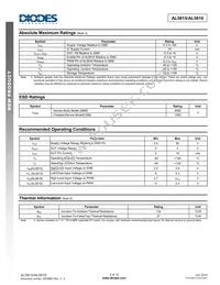 AL5815W5-7 Datasheet Page 3