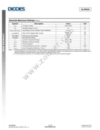 AL6562AS-13 Datasheet Page 3