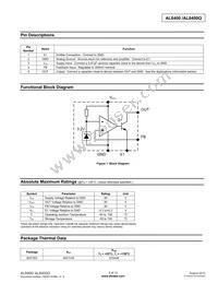 AL8400QSE-7 Datasheet Page 2