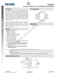 AL8807BQMP-13 Datasheet Cover