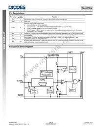 AL8807BQMP-13 Datasheet Page 2