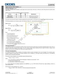 AL8807BQMP-13 Datasheet Page 13