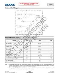 AL8820SP-13 Datasheet Page 3