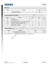 AL8862SP-13 Datasheet Page 4