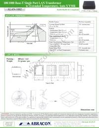 ALAN-1002 Datasheet Page 3