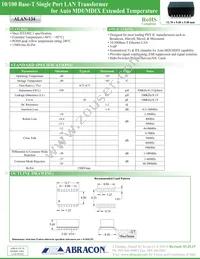 ALAN-134-T Datasheet Cover