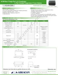 ALAN-2201 Datasheet Cover