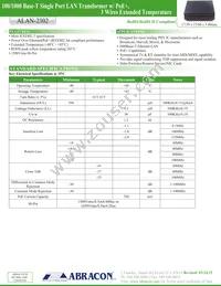 ALAN-2302 Datasheet Cover