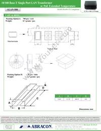 ALAN-508-T Datasheet Page 3