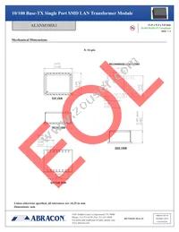 ALANM100X1-8F25ET Datasheet Page 3