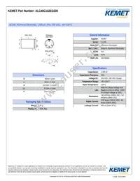 ALC40C102ED200 Datasheet Cover