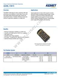 ALC80A163CB025 Datasheet Cover