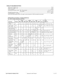 ALD1102BSAL Datasheet Page 2
