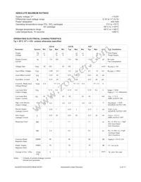 ALD2321ASCL Datasheet Page 3