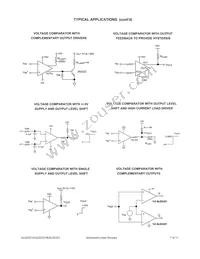 ALD2321ASCL Datasheet Page 7