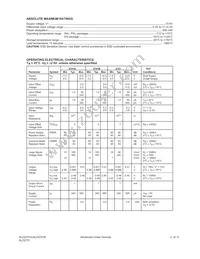 ALD2701SBL Datasheet Page 2