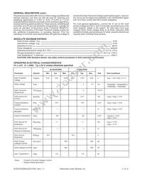 ALD310700ASCL Datasheet Page 2