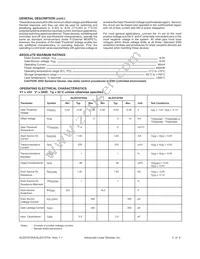 ALD310704APCL Datasheet Page 2