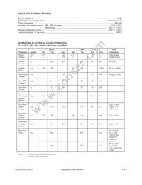 ALD4301APBL Datasheet Page 2