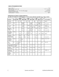 ALD500AUSCL Datasheet Page 4