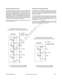 ALD810028SCLI Datasheet Page 2