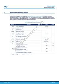 ALED1262ZTTR Datasheet Page 3