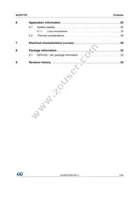 ALED7707 Datasheet Page 3