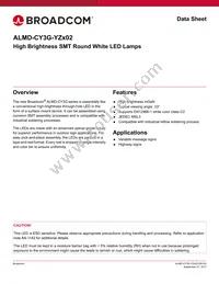 ALMD-CY3G-YZ002 Datasheet Cover