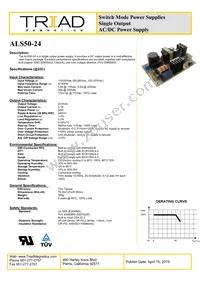 ALS50-24 Datasheet Cover