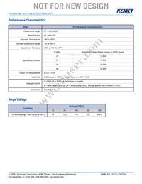 ALT22A103CD063 Datasheet Page 2