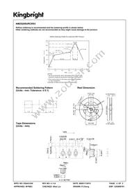 AM2520SURCK03 Datasheet Page 4