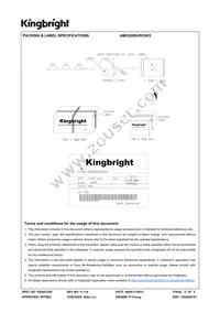 AM2520SURCK03 Datasheet Page 5