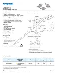 AM2520SYCK09 Datasheet Cover