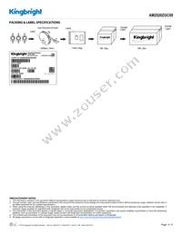 AM2520ZGC09 Datasheet Page 4