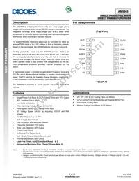 AM9468-T16-13 Datasheet Cover