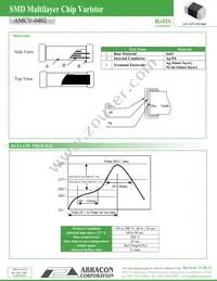 AMCV-0402-090-C180N-T Datasheet Page 3