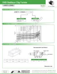 AMCV-1206H-600-T Datasheet Page 2